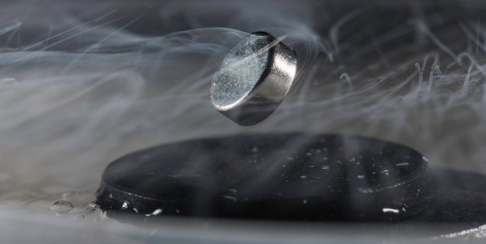 Superconductivity can cause magnetic materials to levitate due to effects on magnetic field lines