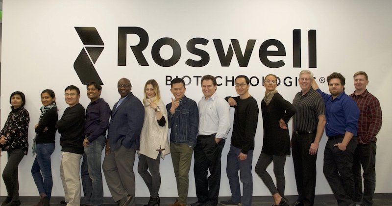 Roswell Biotechnologies team