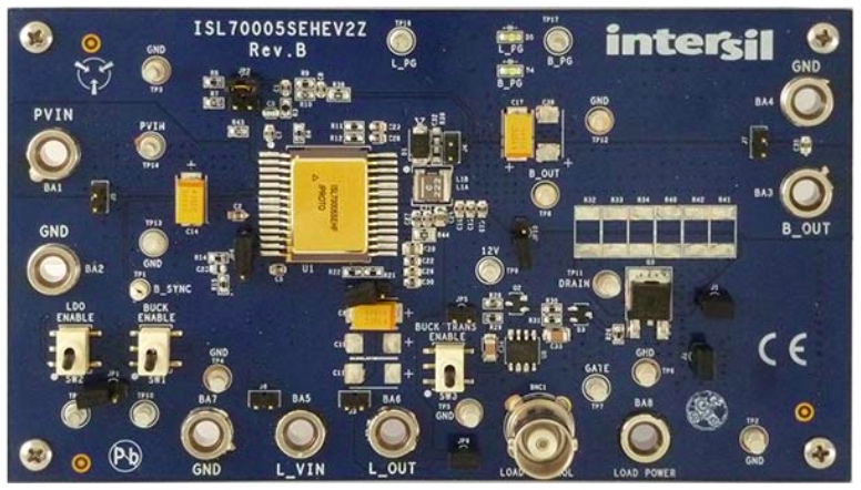ISL70005SEHEV2Z evaluation board
