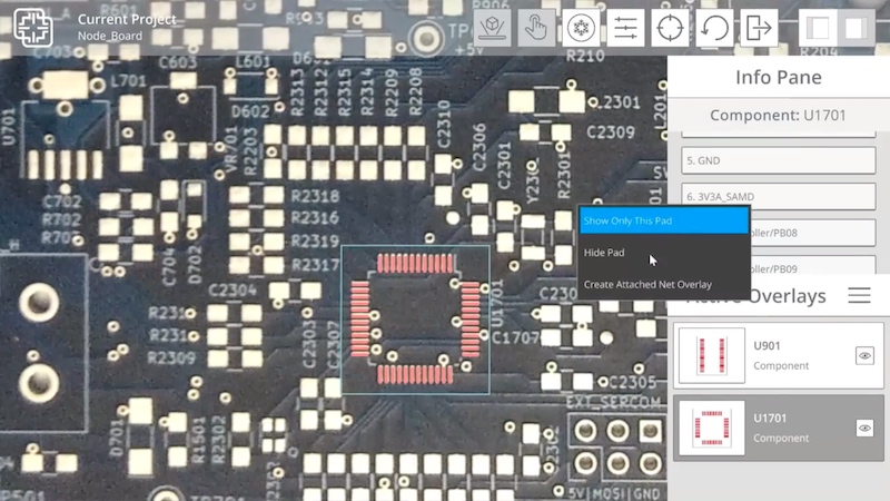 inspectAR pre-loaded boards