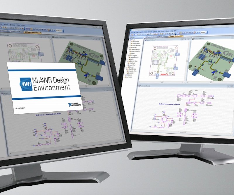 National Instrument's AWR design environment. 