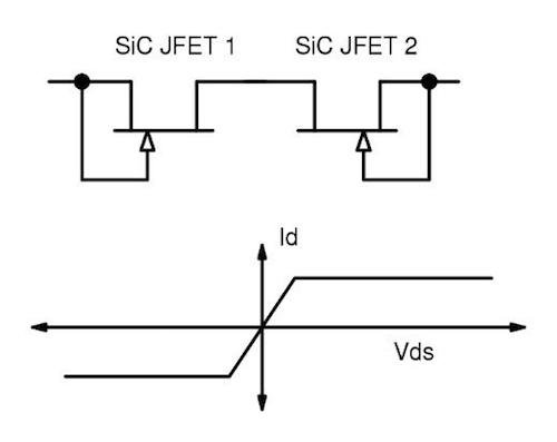 Figure 4. A simple bi-directional current limiter