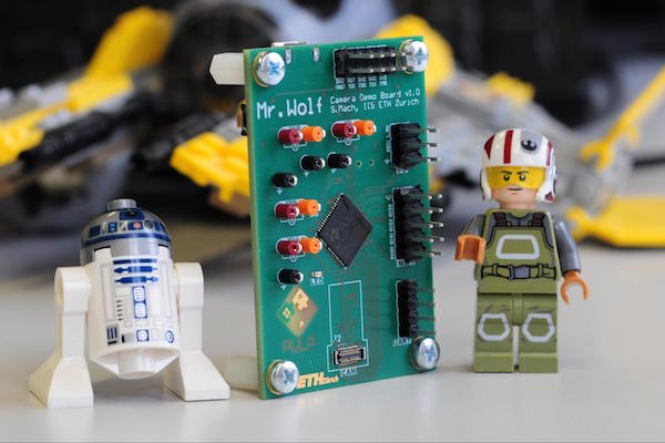 9-core iot processor on a demo board