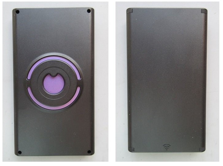 The front and back sides of the Walabot DIY In-Wall Imager