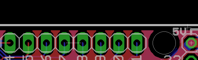 Buffer Area between Polygon and Board Dimention