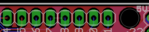 Buffer Area between Polygon and Board Dimention