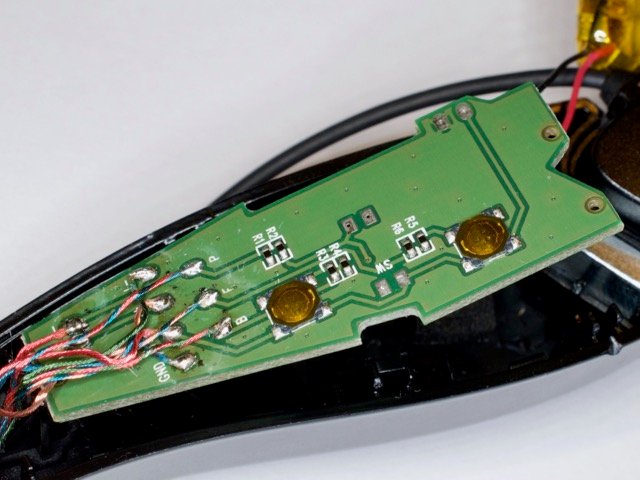 The Left bluetooth pcb