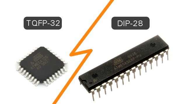 Two Different Packages of Atmega328