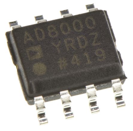 AD8000YRDZ,Instruments, Operational Amplifiers, Buffer Amplifiers,OP Amp Single Current Fdbk ±6V/12V 8-Pin SOIC N EP Tube