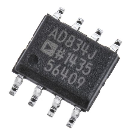 AD834JRZ,Instruments, Operational Amplifiers, Buffer Amplifiers,Analog Multiplier 4-Bit 500MHz 8-Pin SOIC N Tube