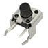 CT1102V5-85F100,Tactile,Black SPST Momentary ON-OFF Tactile Switch 50mA 50VDC Right Angle