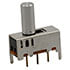 MHS123K,Slide,Slide Switch SPDT ON-OFF-ON 300mA 30VDC Through Hole