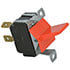 8941K469,Rocker,Rocker Switch SPST ON-OFF Red Paddle Lever Panel Mount .25" Spade Terminal 15A@125VAC 10A@250VAC