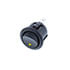 RA2-1A-DC-2-AL,Rocker,Rocker Switch SPST ON-OFF 20A 14VDC Amber LED Dot Snap-In Panel Mount 0.187 Quick Connect