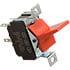 8951K163,Rocker,DPST Rocker Switch ON-OFF Red Actuator Panel Mount Solder Lug