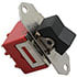9201J1ZSE2,Rocker,Rocker Switch DPDT ON-ON 6A 125VAC 30VDC Panel Mount Flange Solder Lug