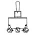 12TS15-2,Toggle,Toggle Switch (Off-On) Double Pole Toggle Screw 15 Amp 277 Volt AC Panel Mount