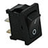 1801.1908,Rocker,Rocker Switch Black with I O Marking SPST ON-OFF 0.187" Quick Connect