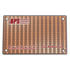 PR2H1,Proto Boards,Prototyping Circuit Board 589 Hole 2-Hole Segmented Stripboard Pattern Single Sided 50 x 80mm