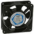 SP101A-1123HBL-GN,4.68" (120mm),AC Fan Ball 115V 180mA 107 CFM Flange Mount