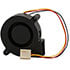 BGE05005B12V,DC,Blower Fan 12 VDC Square 50x50x15mm Ball Bearing 5.3 CFM Wire Leads