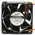 AG06024HB257202(OL5),2.36" (60mm),Tubeaxial Fan 60x60x25mm 24VDC Brushless (3)12" Wires (speed sensor) 20 CFM