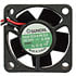 KDE1204PKS2,1.60" (40mm),DC Fan Sleeve 12 Volt 0.07A 0.9W 6000RPM 6.5CFM 25.5dB Flange Mount