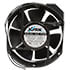 RAH1751B1,6.75" (170mm),230 Volt AC 172x150mm Tubeaxial Ball Bearing Fan 250 CFM