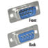 1001-9P-R,D-Subminiature,9 Position D-Subminiature Connector