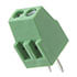 OSTVN02A150,Screw Terminal Blocks,2 Position Wire to Board Terminal Block Horizontal with Board 0.1" (2.54mm) Through Hole
