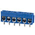 OSTTC062162,Screw Terminal Blocks,6 Position Wire to Board Terminal Block Horizontal with Board 0.2" (5.08mm) Through Hole