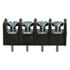A102204,Barrier Terminal Blocks,Terminal Dual-Barrier Strip 4 Position 0.325" (8.26mm) Pitch Straight PC Mount 20A 250V