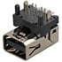 DP23-011,Display Port,Miniature DisplayPort Connector Right Angle 20P Nickel Plated