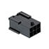 43020-0601,.118" (3.00mm) Series,Connector Housing Male 6 Position 3 mm Crimp Straight Cable Mount Micro-Fit 3.0™