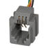 MTJP-623K4-X-A1-2,Telecom & Datacom,6P4C RJ14 Side Entry Modular Jack with 6" Wires