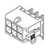 430451021,.118" (3.00mm) Series,Connector Wire to Board Header 10 Position 3 mm Solder Right Angle Thru-Hole Micro-Fit 3.0™