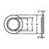 S4263,Accessories,Connector Accessories Swedged Fiber Washer