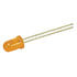 LE3330,Standard 5mm,LED Orange Diffused 5mm (T-1 3/4) 635nm 24mcd 36VA