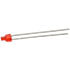 L-1034HD,Special Shapes,Bright Red LED Diffused 2mm Flat Top 2V 700nm 2mcd 70 Degree
