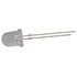 8WB4-O-T-SB,Special Shapes,LED 8mm Dome Blue Water Clear 465nm 1500mcd 0.1" Pitch