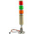 STLB-12-3/016,Signal Lights,Tower Signal Light 57 mm 12 V (AC/DC) 3 Color Red, Green, Yellow(Amber) Continuous Light, Flashing Light, Buzzer Pole Mount
