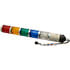 STPD-501,Signal Lights,Tower Signal Light 57 mm 12 V (AC/DC) 5 Color Red, Yellow(Amber), Green, Blue, White Continuous Light, Flashing Light Pole Mount