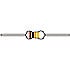 CF1/4W101JRC,Carbon Film, 1/4 Watt,Carbon Film Resistor 100 Ohm 5% 1/4 Watt (250mW)