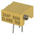 364R504 (3296P-1-504),Trimmers,500KΩ 3/8" Square Cermet Potentiometer 25-Turn 1/2W