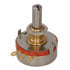 K1716(RV4NAYS502A),Potentiometers,5KΩ Linear Taper Potentiometer 20% 2W 1/4" Shaft Round Slotted Shaft 28mm Body (Mil Style) MIL-R-94