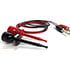 BX1W-18R/B,Test Leads,X100W Mini-Hook to Banana Plug Test Lead Pair 22 AWG PVC 18 Inch (Red and Black)