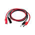 681-36R/B,Test Leads,36" Red & Black Test Lead Pair Alligator Clip to Stacking Banana Plug 18 AWG PVC