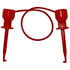 204-24WRED,Test Leads,Mini-Hook to Mini-Hook Cable 24 Inch Red