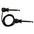 204-24WBLK,Test Leads,Mini-Hook to Mini-Hook Cable 24 Inch Black