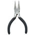 ES2482,Hand Tools, Pliers & Tweezers,5.25" Oval Long Nose Pliers with Serrated Jaws and Cutter